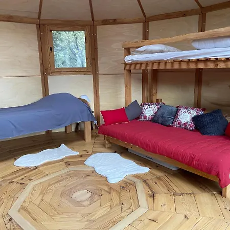 אתר קמפינג Domaine Des Sens - 20 Couchages Insolites Monteils (Gard)